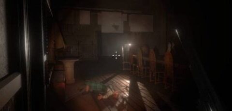 Midnight Murder Club is a multiplayer FPS game of deadly hide-and-seek inside a pitch-black mansion