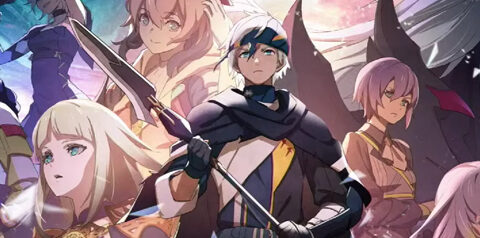 blue protocol action mmorpg anime key art
