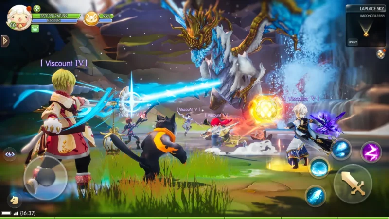 Tales of Wind: Radiant Rebirth, novo MMORPG fofinho é lançado no Android