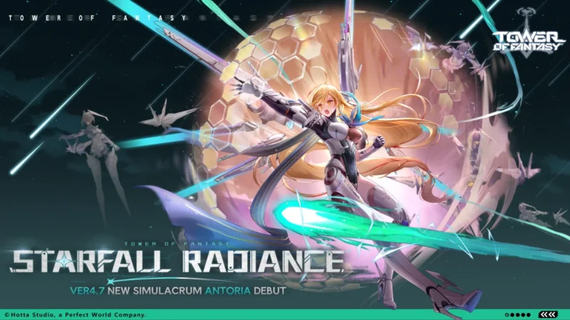 Tower of Fantasy lança atualização 4.7 “Starfall Radiance”