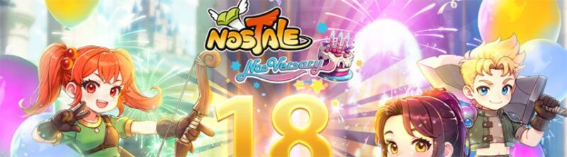 NosTale Marks 18 Years With Limited-Time “NosVersary” Server and Fan Art Contest